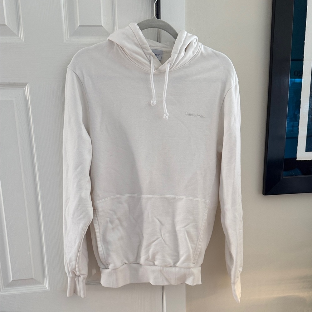 Outdoor Voices White Hoodie